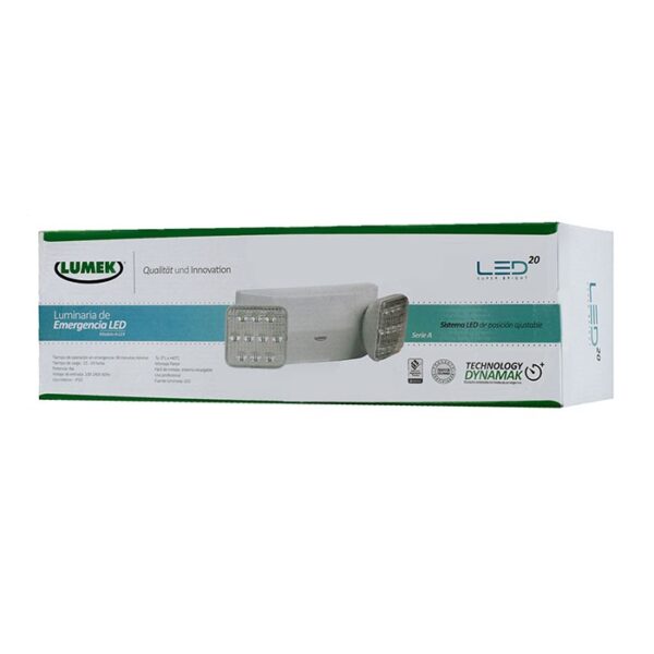 Luminaria LED Emergencia 4W A-LE4 Serie A