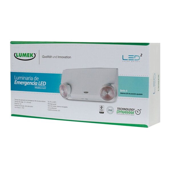 Luminaria LED Emergencia 1W A-LE2 Serie A