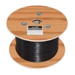 CABLE U/UTP 5E PREMIUM, 4P, 100% COBRE, SOLIDO, EXTERIOR, COLOR: NEGRO, REF:079-011 X CARRETE 305MTS