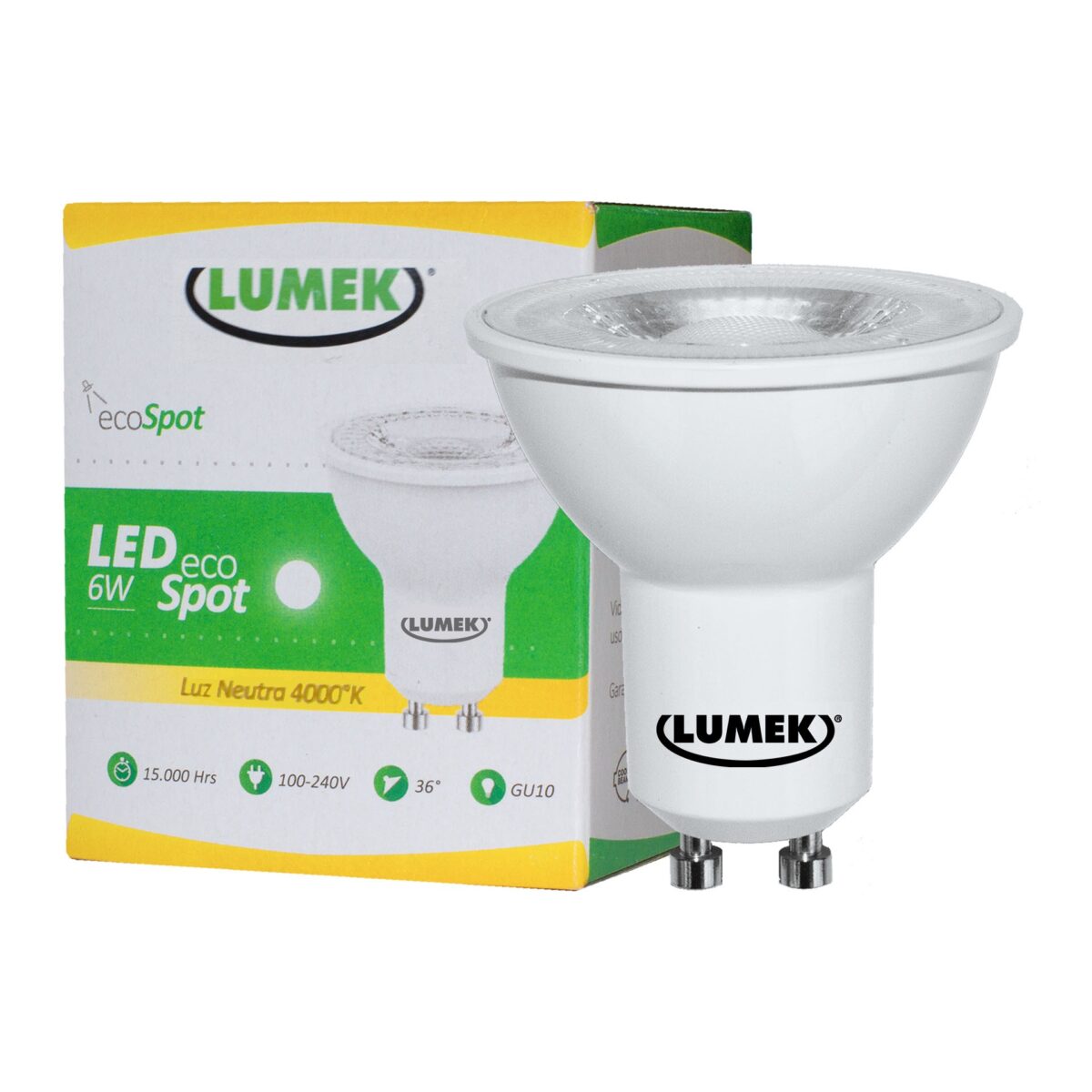 Bombillo Led Eco Spot 6W 4000K - Imagen 3