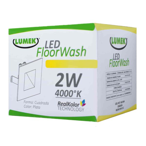 Bombillo Led Floor Wash 4000K B Silver