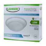LUMINARIA LED KRONOS TECHO 12W 6500K 100-240V IP20 UE (10)