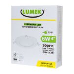 Luminaria Led Eco Downlight Bc4 6W 3000k