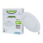 Luminaria Led Eco Downlight Bc4 6W 6500k Incrustar - Imagen 3