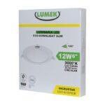 Luminaria Led Eco Downlight Bc6 12W 3000k Circular