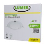 Luminaria Led Eco Downlight Bc10 24W 3000k Circular