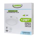 Luminaria Led Eco Downlight Bc6 12W 6500k