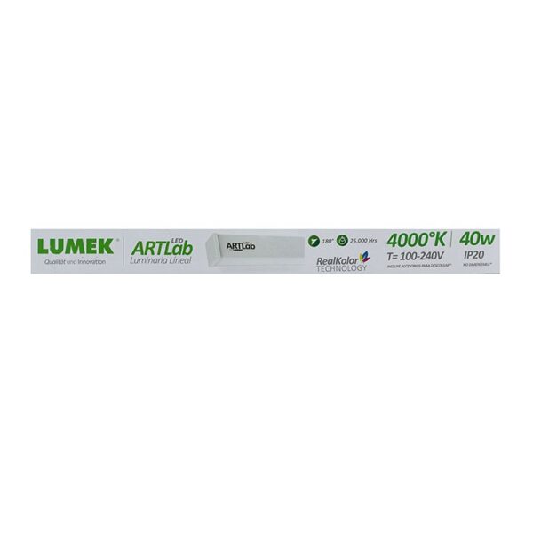 Luminaria Led Lineal 40W 4000K Artlab UE
