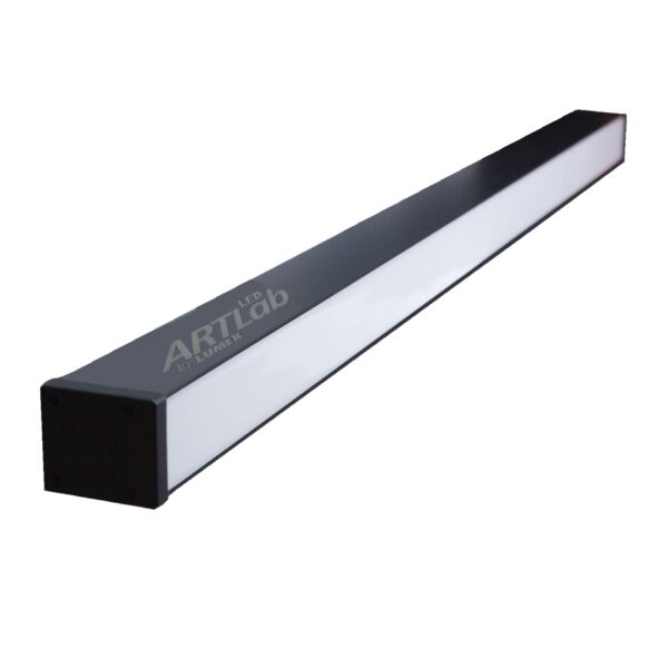 Luminaria Led Lineal Negra 40W 6500K Artlab