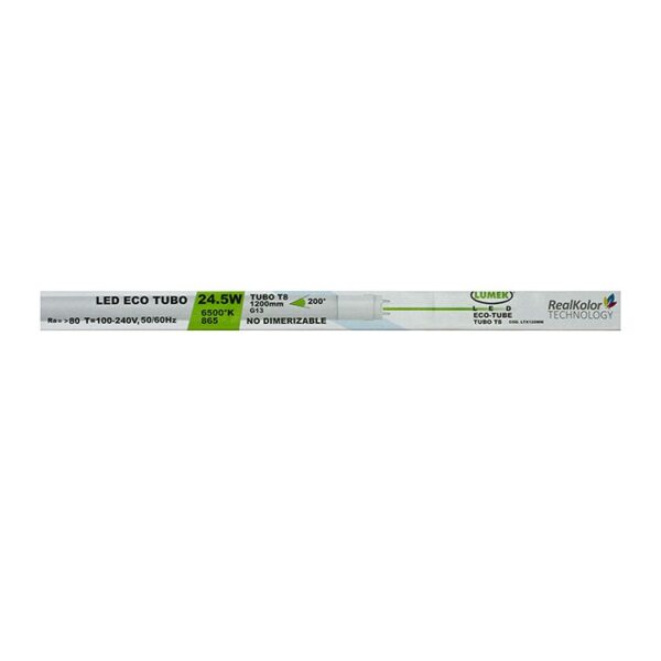 Tubo T8 Led Eco T8 24 5W 120cm 6500K