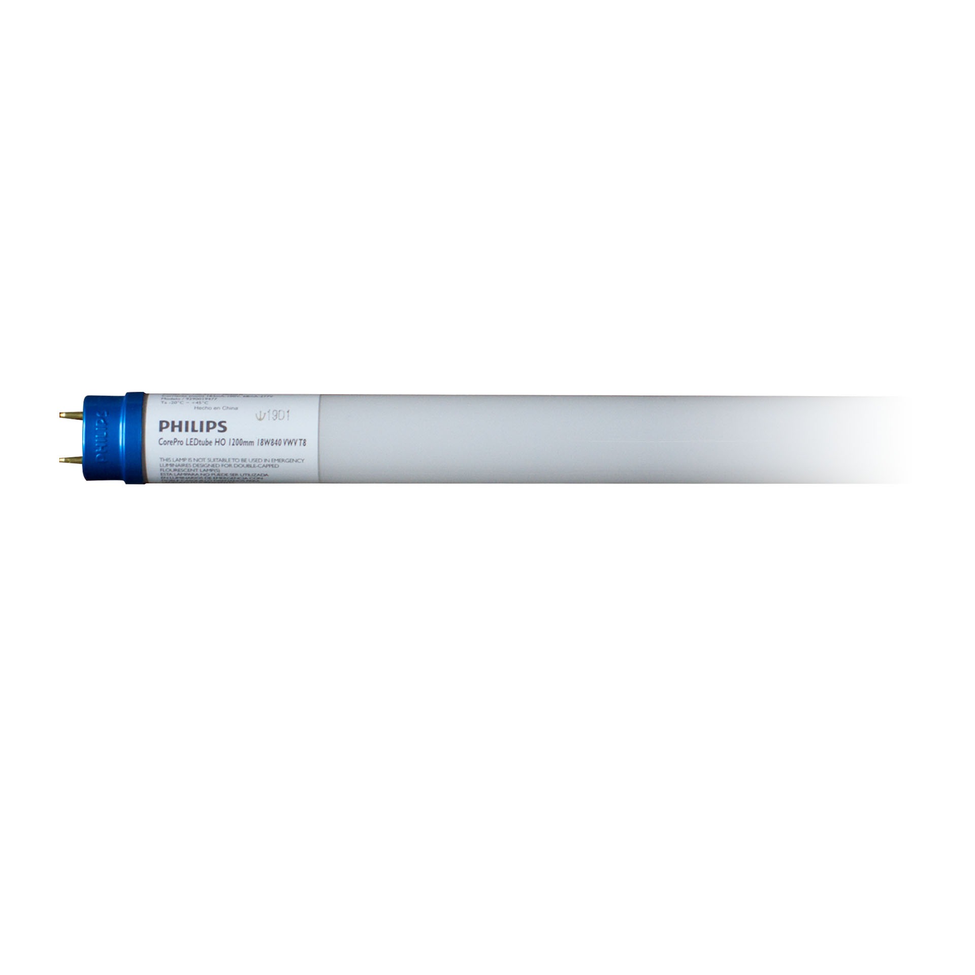Ledvion Tubo LED TL 120cm 18W 6500K 185lm/W – Classe B – Starter LED Incluso – Luce Fredda