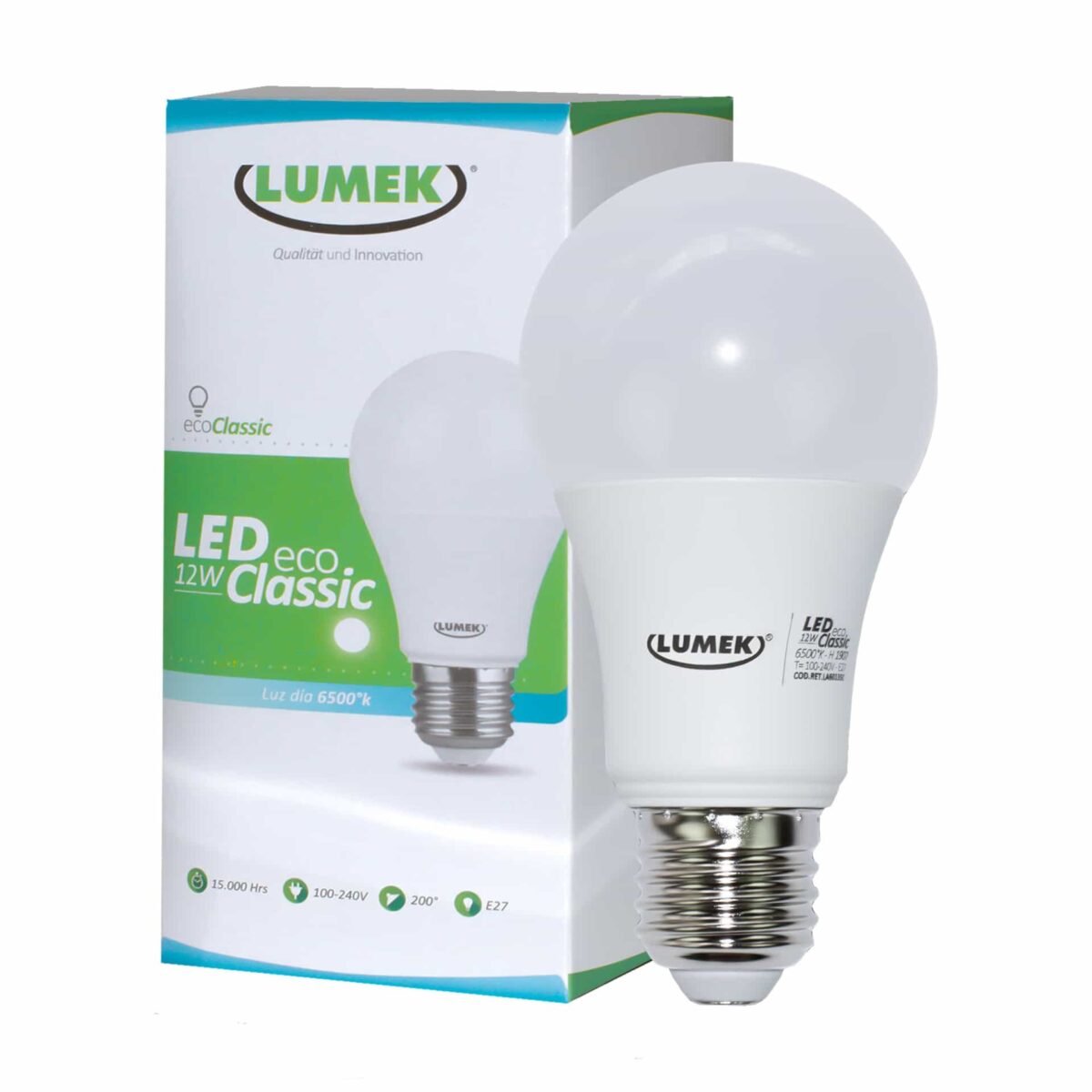 Bombillo Led Eco Classic 12W 6500k - Imagen 3