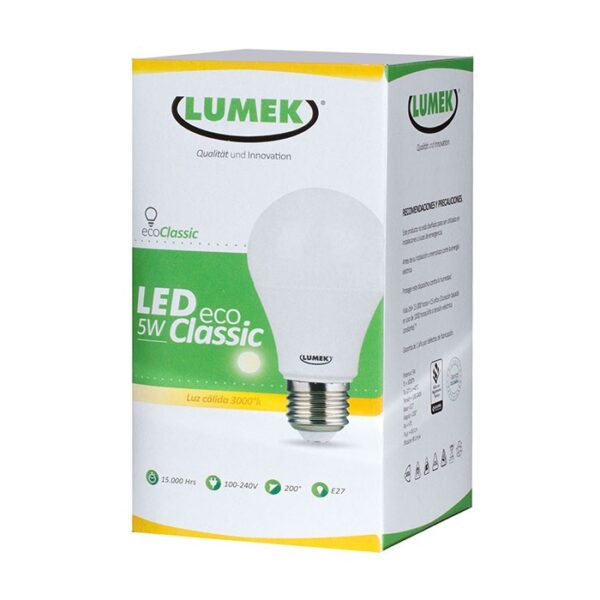 Bombillo Led Eco Classic 5W 3000k