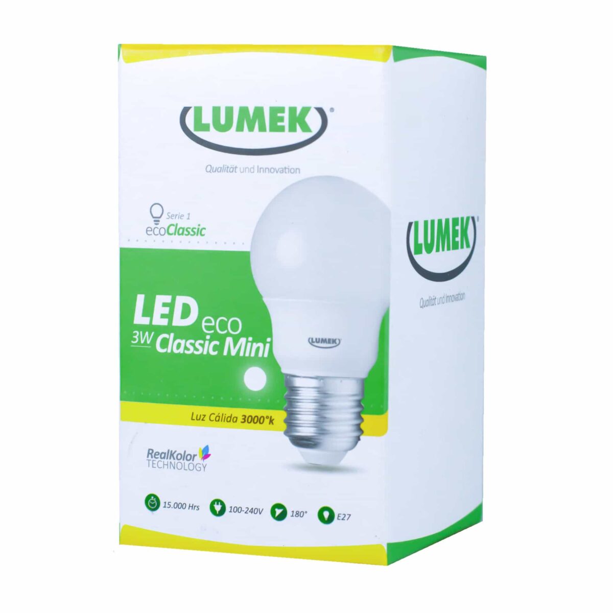 Bombillo Led Eco Classic Mini 3W 3000k