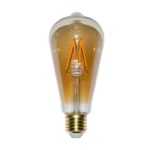 Bombillo Led Eco Vintage Globo 4W 2000k ST64 - Imagen 2