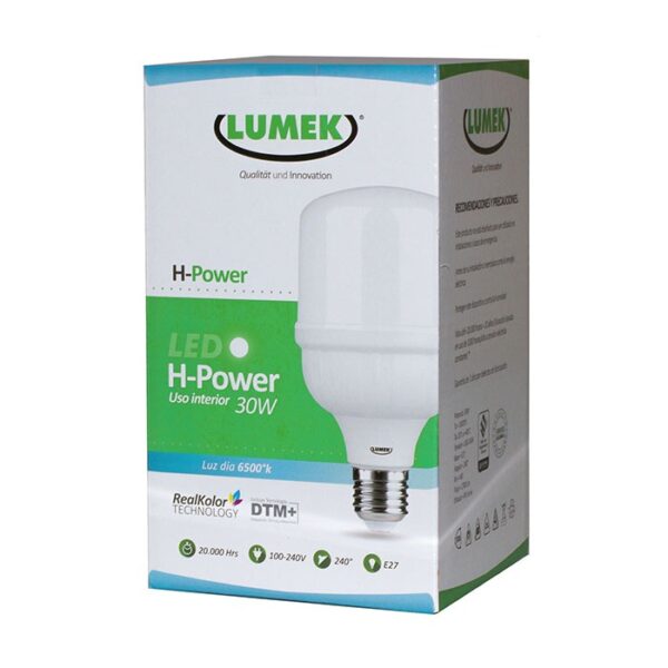 Bombillo Led Eco H Power 30W 6500K