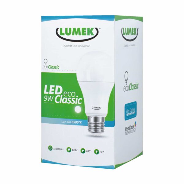 Bombillo Led Eco Classic 9W 6500k 120V