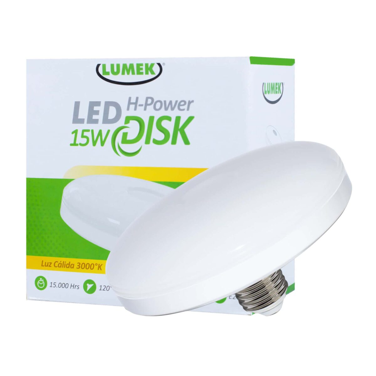 Led Eco H Power Disk 15W 3000K
