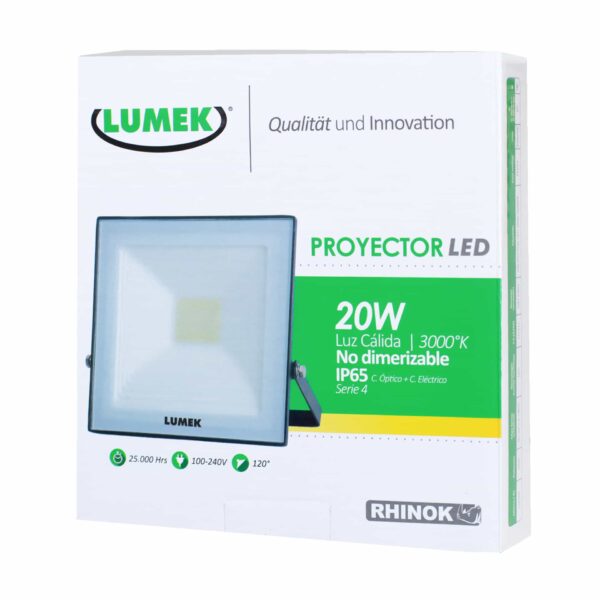 Proyector Led 20W 3000K