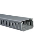 CANALETA RANURADA GRIS 60 X 40 2M E (14) X UNIDAD