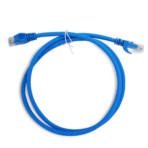 PATCH CORD CAT 6 PREMIUM LSZH 1MTS, ULTRAFLEX, 100% COBRE, COLOR: AZUL, REF: 082-019 AZUL X PIEZA