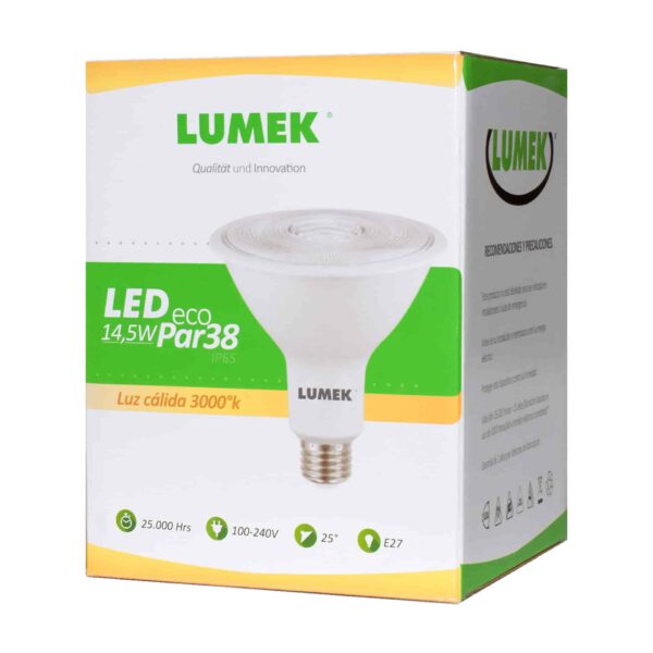 Bombillo Led Eco Par38 14W 3000K