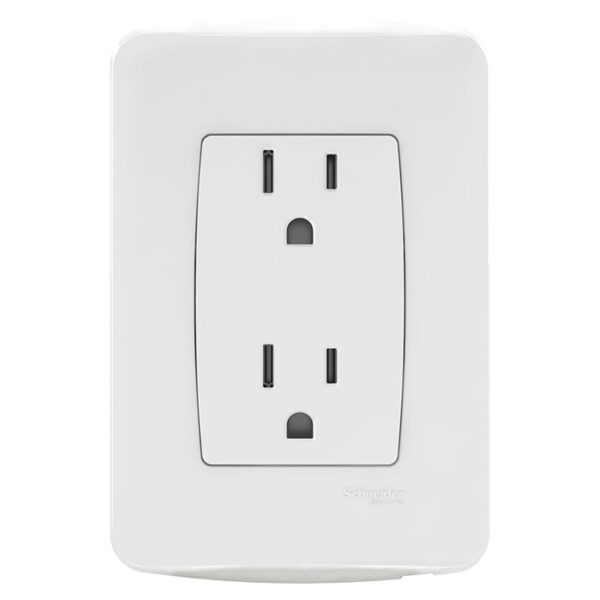 MILUZ Tomacorriente doble 2p T UE20