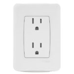 MILUZ TOMACORRIENTE DOBLE TAMPER NIÑOS UE(10)