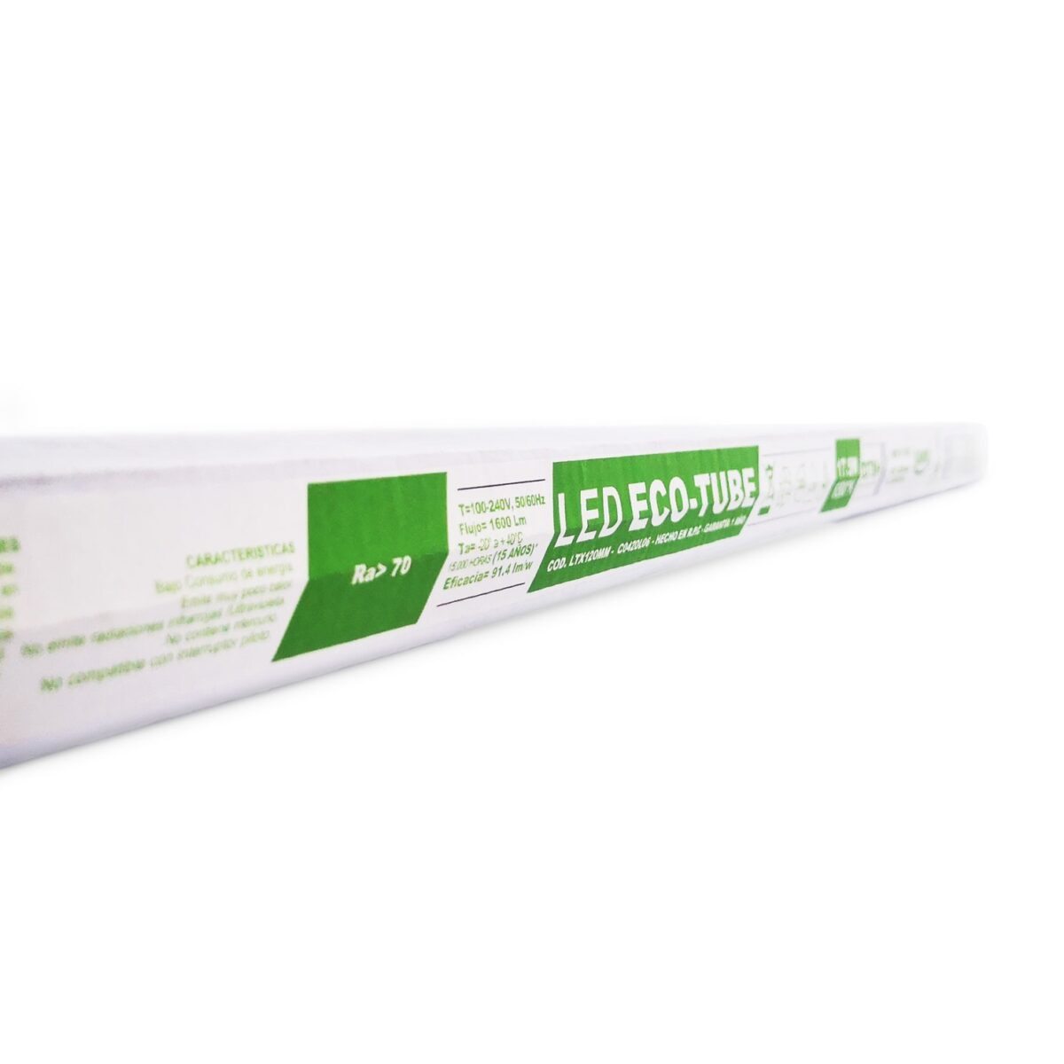 Tubo T8 Led 17W 120mm 6500K Glass UE25 - Imagen 3