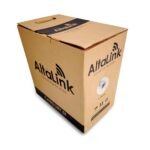 CABLE U/UTP 5E PREMIUM, 4P, 100% COBRE, SOLIDO, INTERIOR, COLOR: GRIS, REF:079-010, X CAJA 305MTS