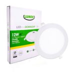 Luminaria Led Eco Downlight Bc6 Slim 12W Incrustar - Imagen 3