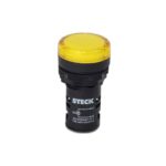 PILOTO LED 22mm AMARILLO 110V (AC) UE (10) SLDS1103