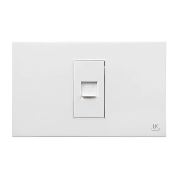 toma telefónica tipo americana sencillo lumek