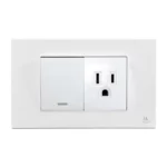 tomacorriente + interruptor lumek