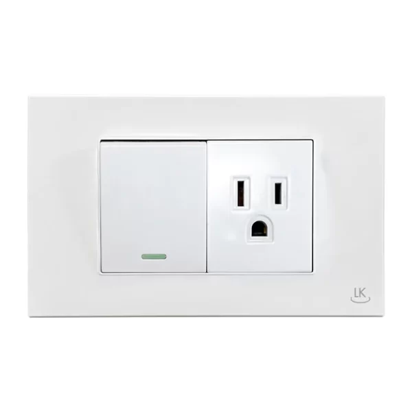 tomacorriente + interruptor lumek