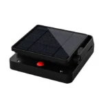 APLIQUE SOLAR NEGRO 350lm 3000K - Imagen 2